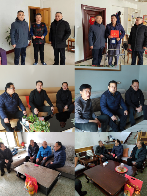 春節(jié)將至，宏河集團(tuán)黨委走訪慰問(wèn)老干部、困難黨員職工2